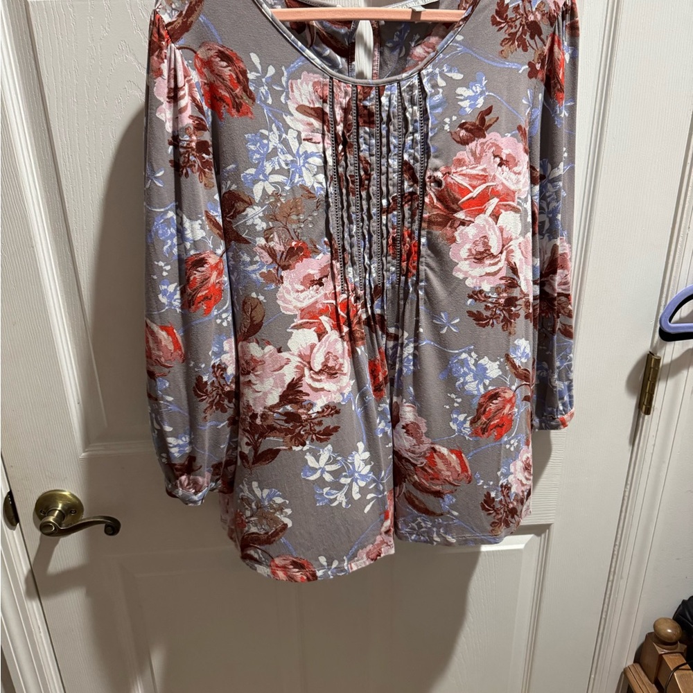 Floral Print Women's Top - Multicolor Daniel Rainn